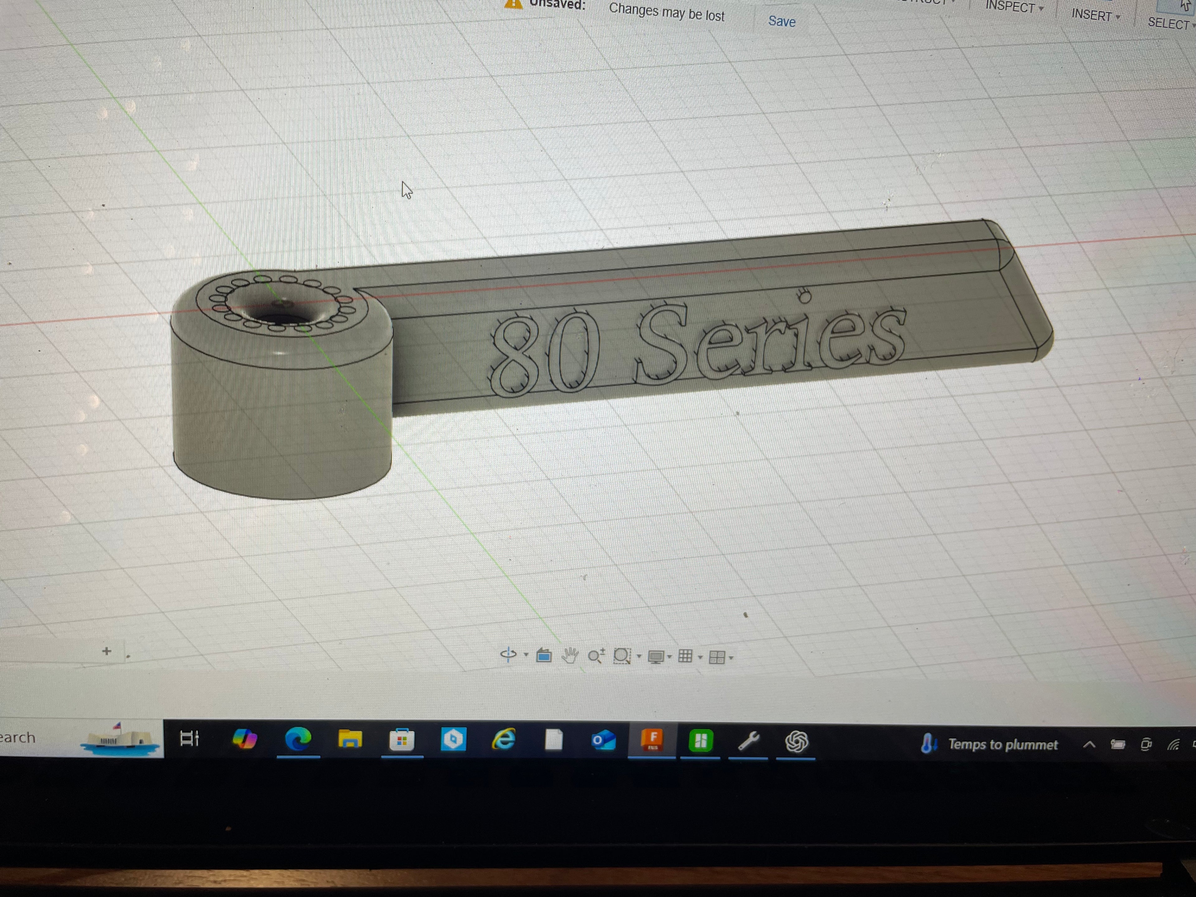 Land Cruiser rear hatch handle